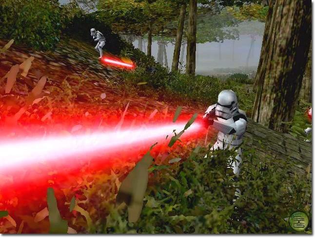A scene from Star Wars: Battlefront