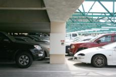 Students may need to go to the top floor of the parking structure to find a parking spot at certain times of the day.