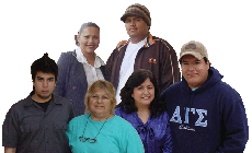 Micheal Gilbert and Evangeline Jimenez, Claudia Alvarenga and Michael Bernal and Mayra de Alvarez and Milton Alvarez are mother-son teams that have made education their top priority.