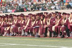 The graduating class of 2006 is a sharp contrast to the homogenous class of 1928.
