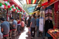 BICENTENIAL CELEBRATION: Crowds gathered on Los Angeles oldest street to celebrate 200 years of Mexican Independence.