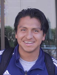 EDWIN CABRERA, SOPHOMORE: "It shouldn't pass because it'll  do more badness than goodness. Now people will have more access."