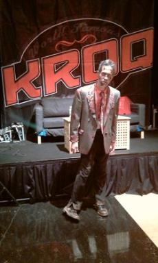 BLEED IT OUT: Donors watch Saw and donate blood at KROQ event.