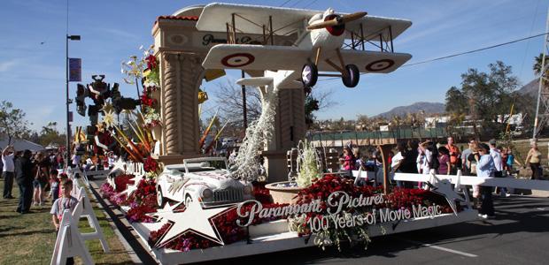 Post Rose Parade Float Viewing