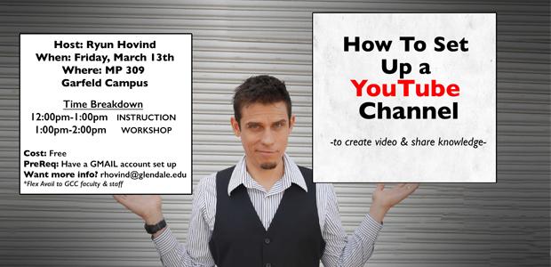 Learn to Make Your Own YouTube Channel