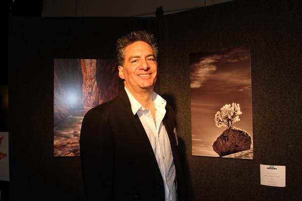 ART FUNDRAISER: GCC Board of Trustees President Vahe Peroomian, running for reelection April 7, offered his photos for auction to benefit the Glendale Youth Alliance on March 13.