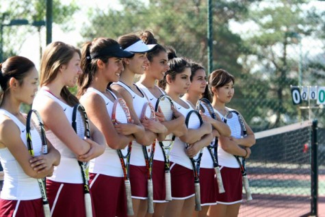Tennis Players Cause a Racket