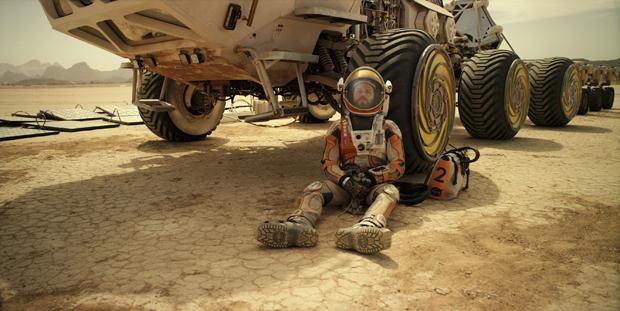 Matt+Damon+portrays+an+astronaut+who+faces+seemingly+insurmountable+odds+as+he+tries+to+find+a+way+to+subsist+on+a+hostile+planet.