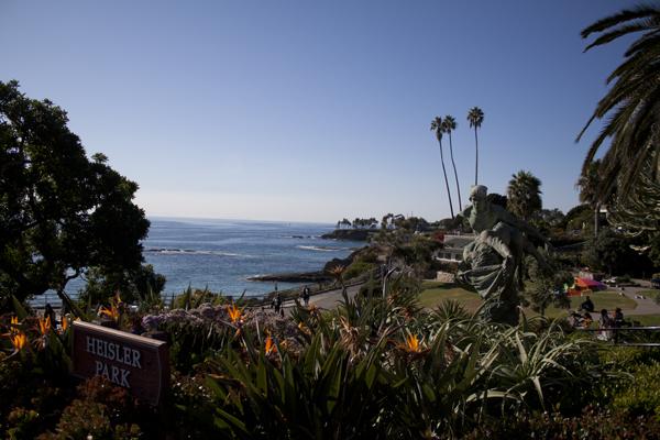 DRAMATIC VIEW: Heisler Park at Laguna Beach is is a marine life sanctuary and features walking trails, tidepools and gardens.