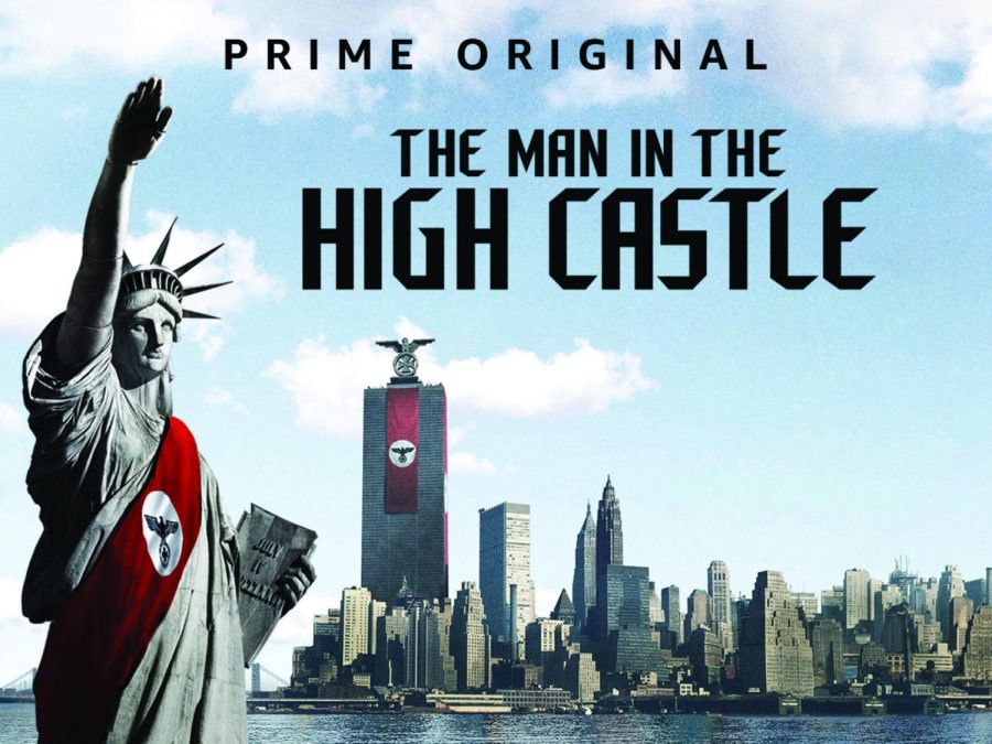Promotional banner showcases some of the main themes of the Amazon Prime Original series. 