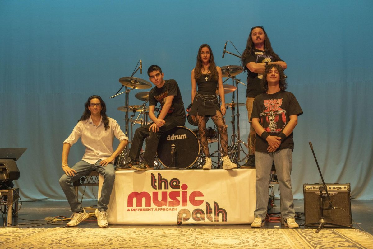 L to R: Andre Yessaie, Leo Khodaverdi, Mariam Hovhannisyan, Michael Sanvitores, Gus Lepe