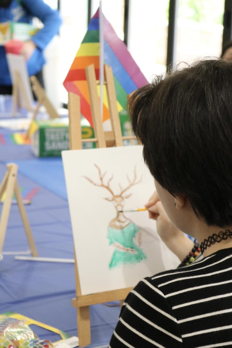 GCC Students Paint with Pride