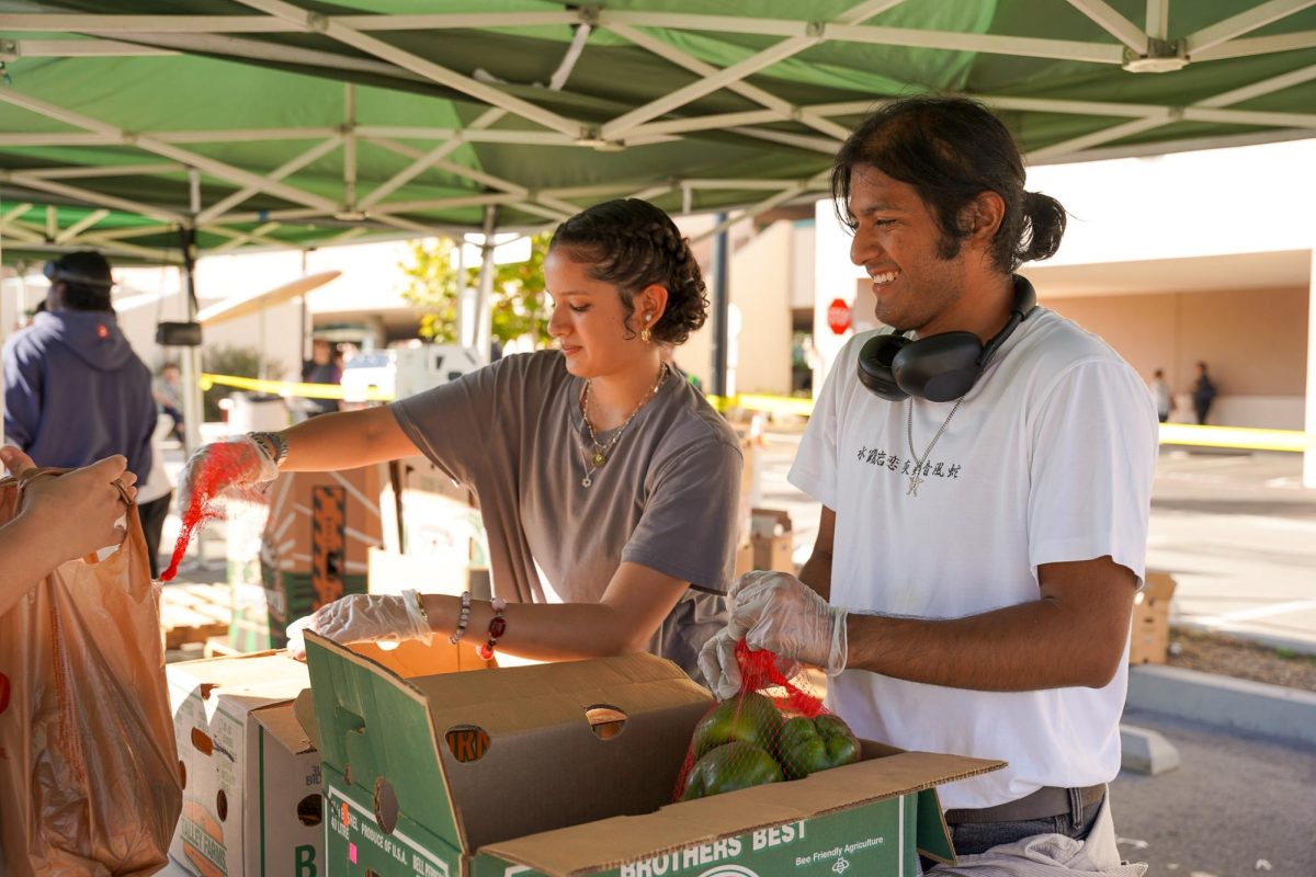 GCC CARES Distributes Food